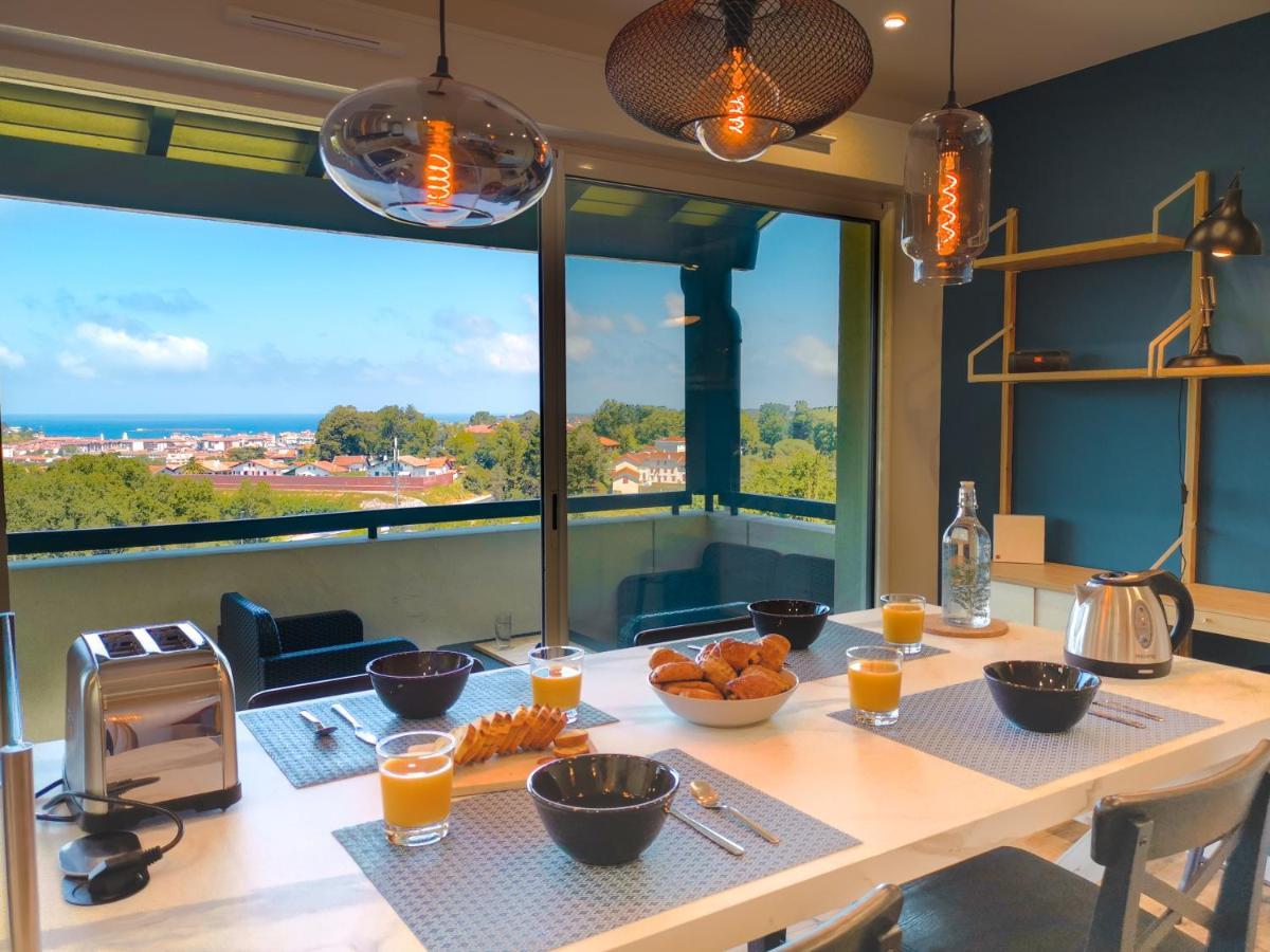 Ilunabarra - Appartement Calme, Vue Mer, Parking - Wifi Ciboure Exterior photo