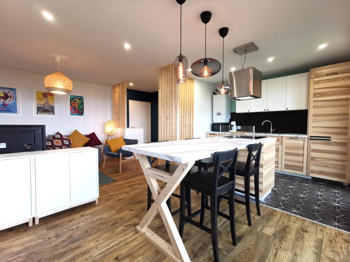 Ilunabarra - Appartement Calme, Vue Mer, Parking - Wifi Ciboure Exterior photo